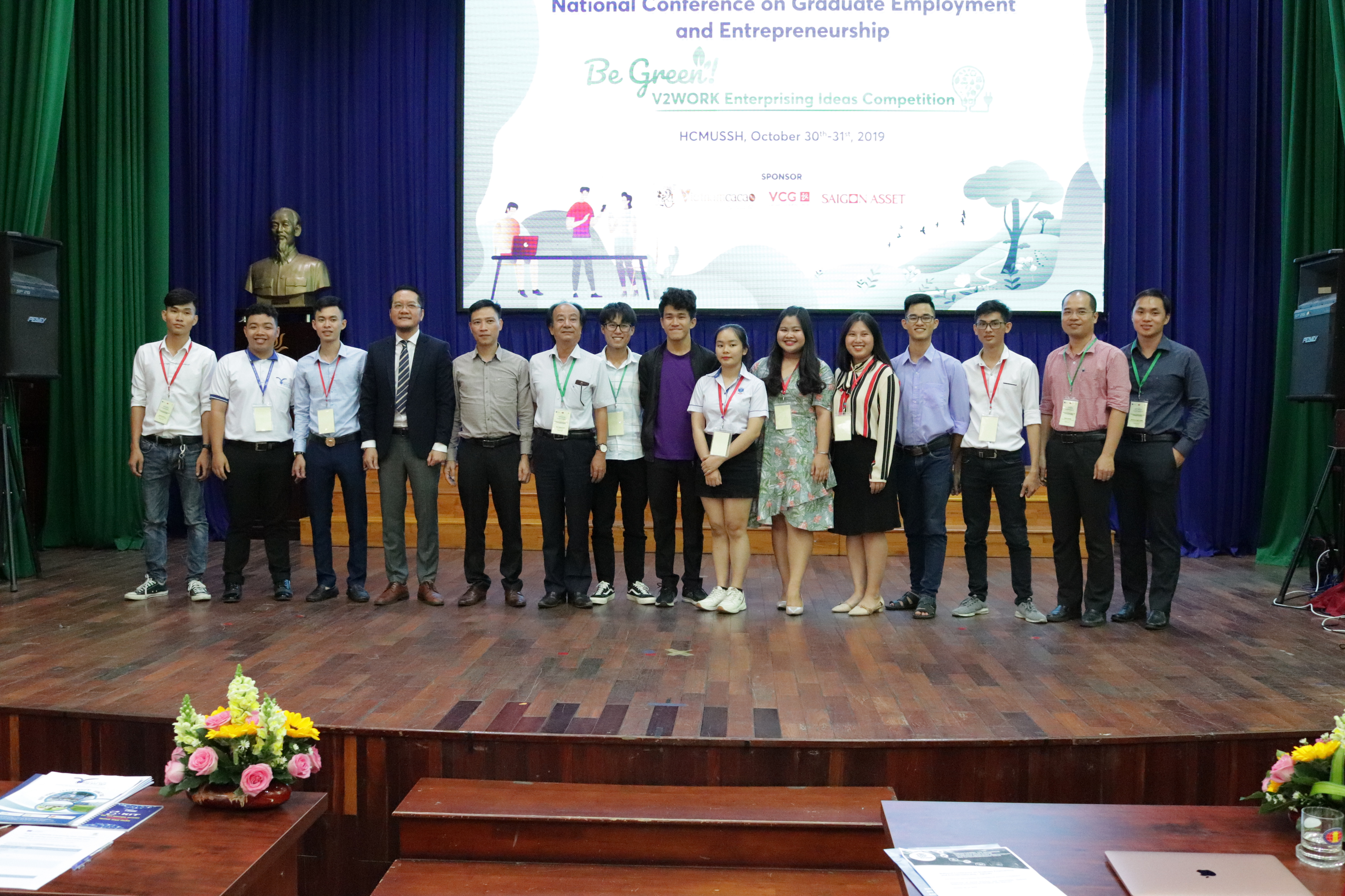 V2WORK National Conference EIC contestants and jury